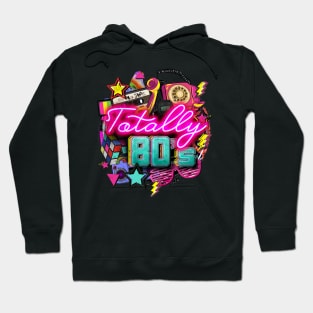 Retro 80's Party Girl Funny Cute Vintage Party Costume Women Hoodie